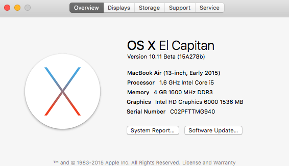 OS X Overview screenshot