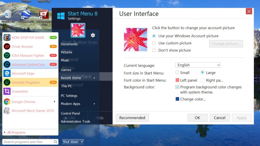 start menu 6