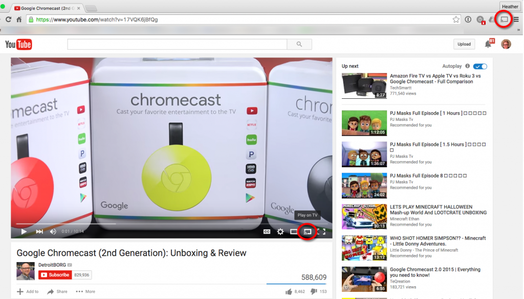 Full Screen Chromecast with Chrome