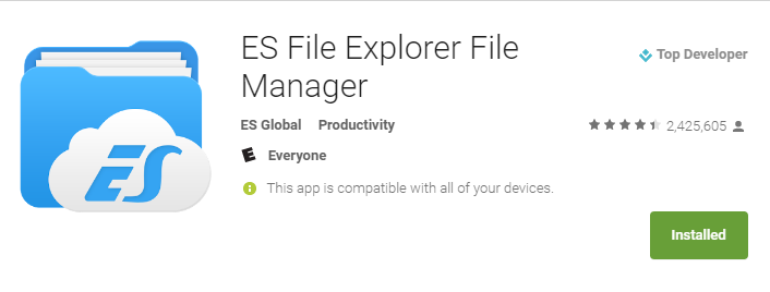 ES File Explorer