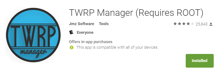 TWRP Manager