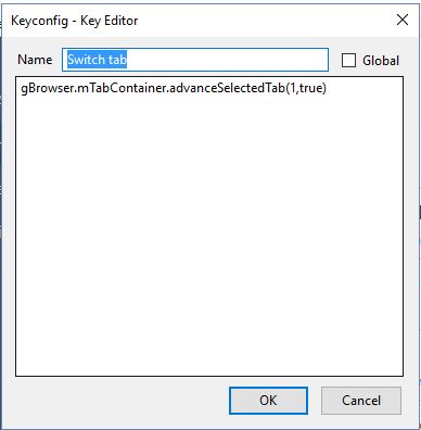 dorando keyconfig