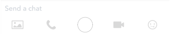 Sending snapchat