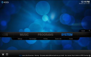 System KODI