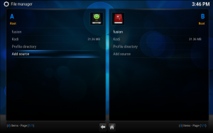 KODI add source