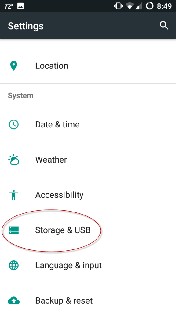 Marsh Storage and USB