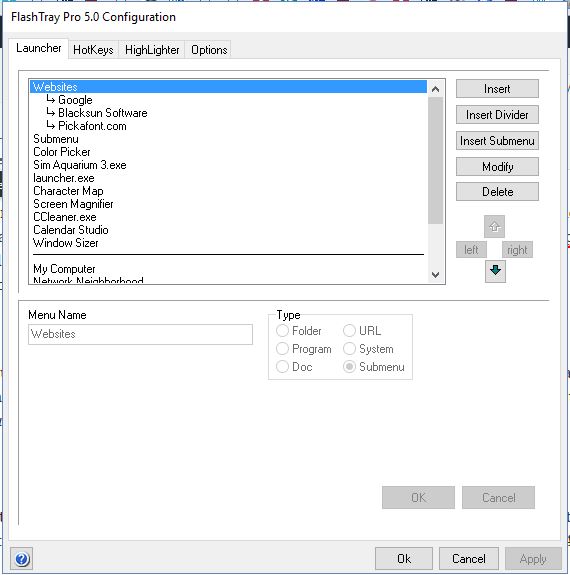 system tray menu2