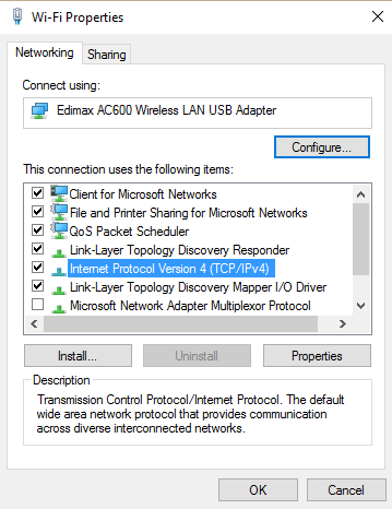 Wi-Fi Properties