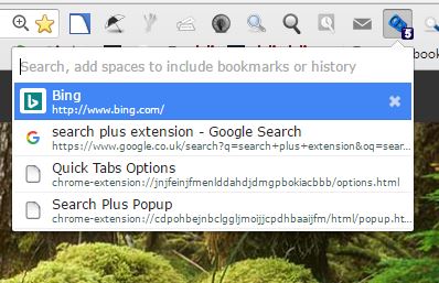 tab search