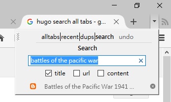 tab search10