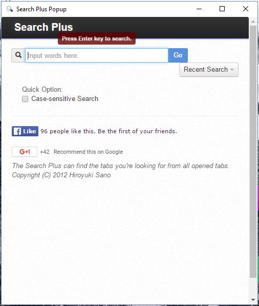 tab search4