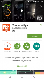 Zooper Widget