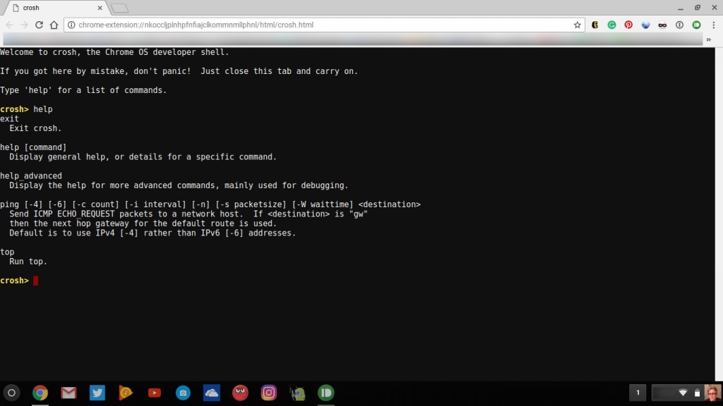 How To Access The Command Prompt On A Chromebook