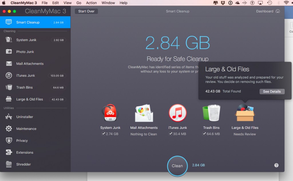 CleanMyMac 3 Review Tech Junkie