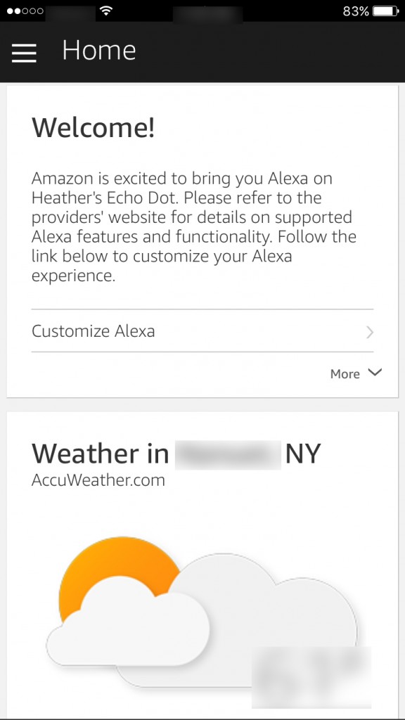 Alexa Welcome