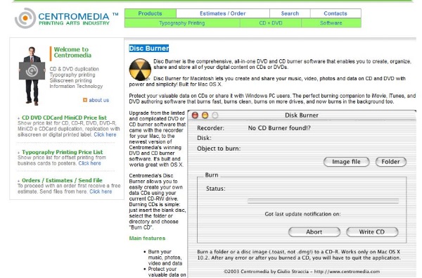 How to burn a CD or DVD on a Mac3