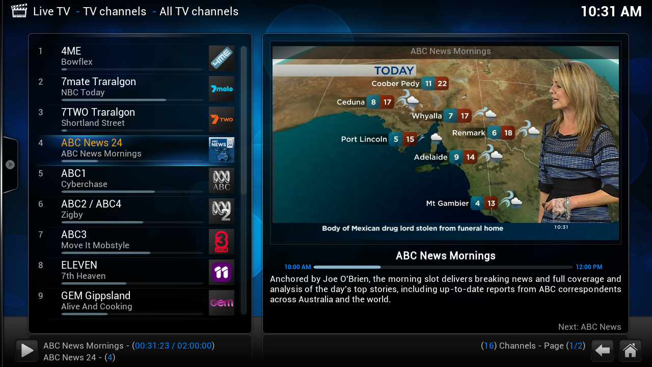 How to Watch Live TV on Kodi