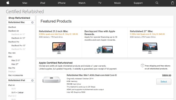 Where to buy refurbished Apple Macs2