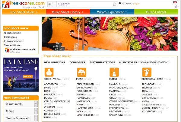 Where to download free and legal piano sheet music4