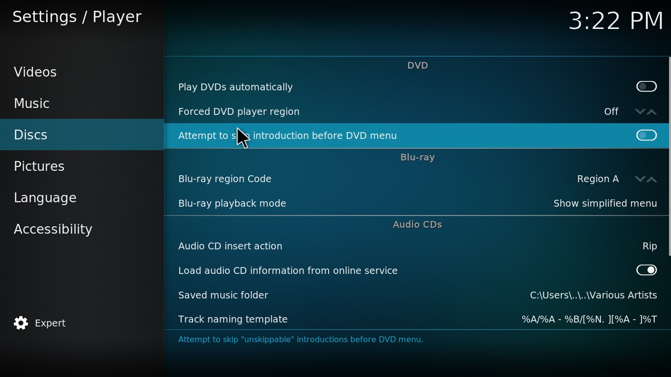 Kodi v174