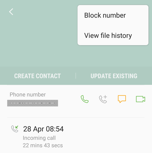 How to block spam calls2