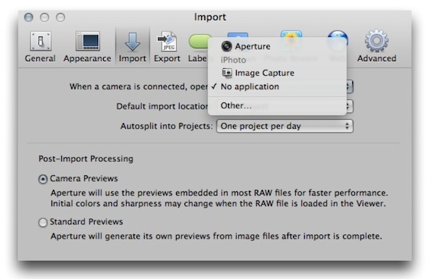 Aperture Disable AutoLaunch