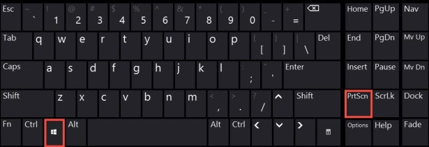 Windows 8 Screenshot Shortcut