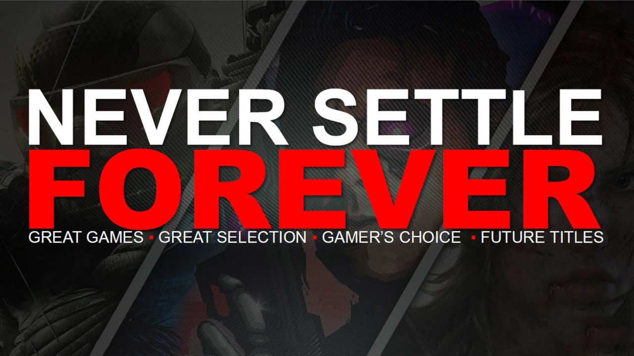 AMD Gives Gamers Choice with Never Settle Forever Bundle