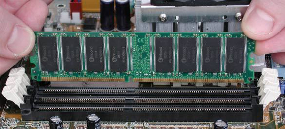 Reseating RAM