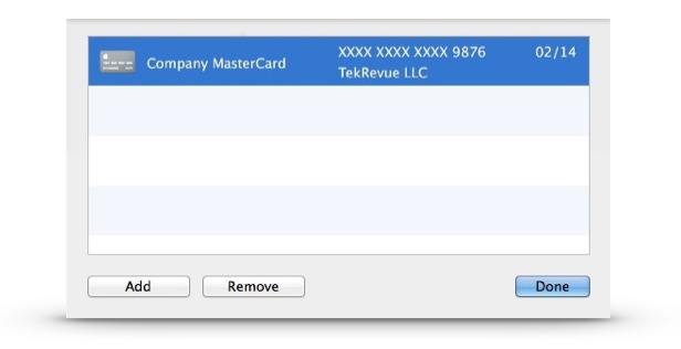 How to Manage Stored Credit Cards in iCloud Keychain