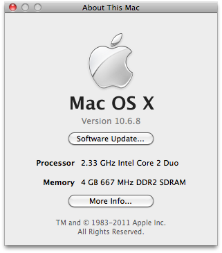 2006 iMac Upgrade Core 2 Duo SSD