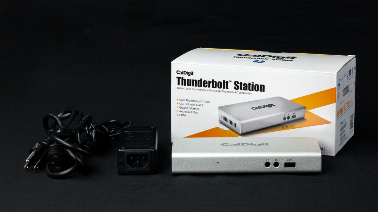 The CalDigit Thunderbolt Station