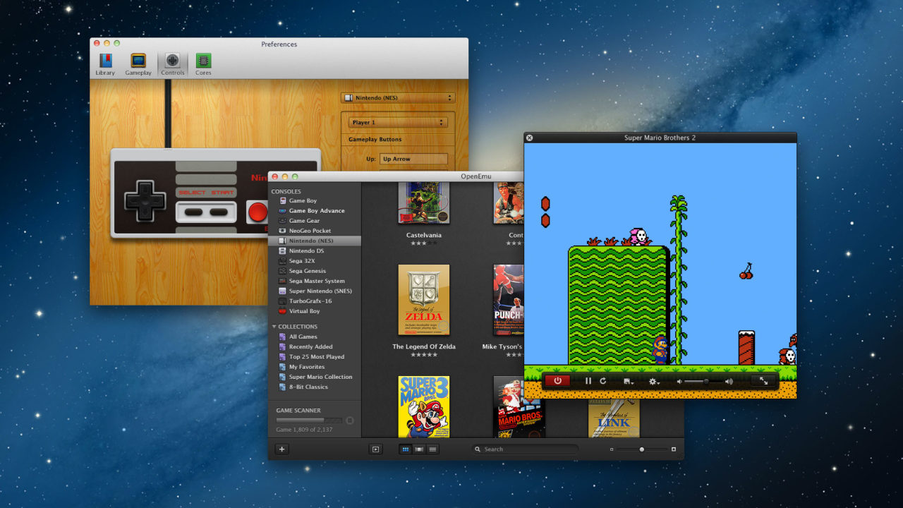 Play Your Classic Console ROMs in Style with OpenEmu for OS X