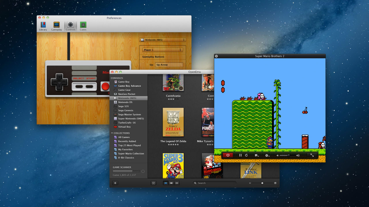 OpenEmu OS X