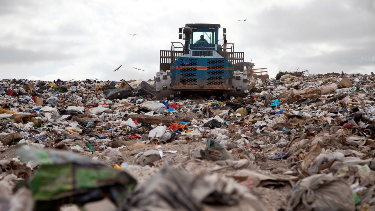 Landfill Bulldozer