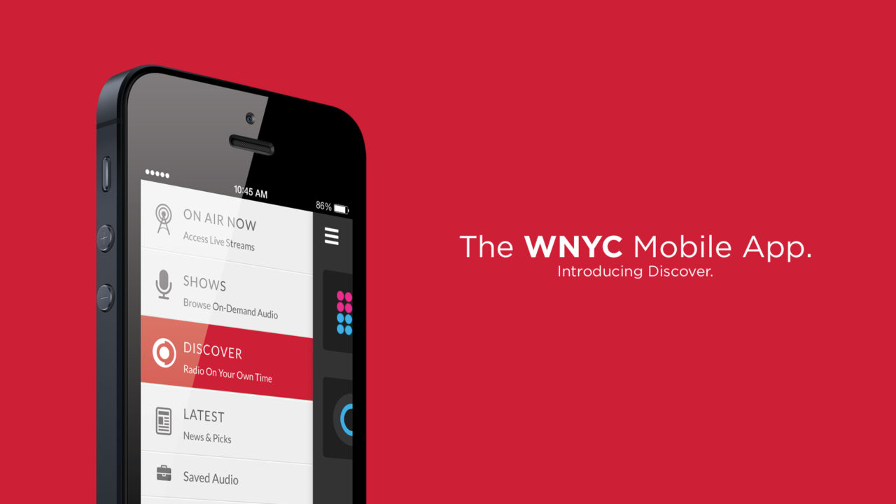 Listen to Public Radio on Your Terms with the WNYC Discover App