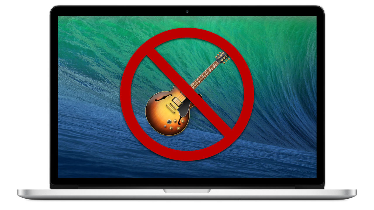 Delete GarageBand