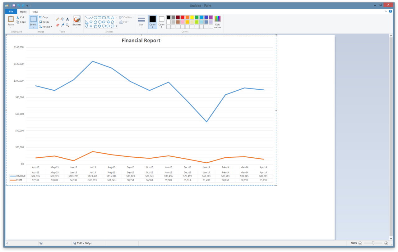 How To Save Excel Chart As High Resolution Image