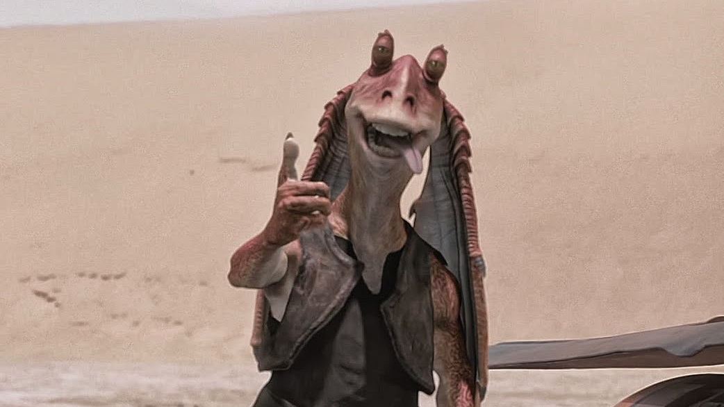 Jar Jar Binks Thumbs Up