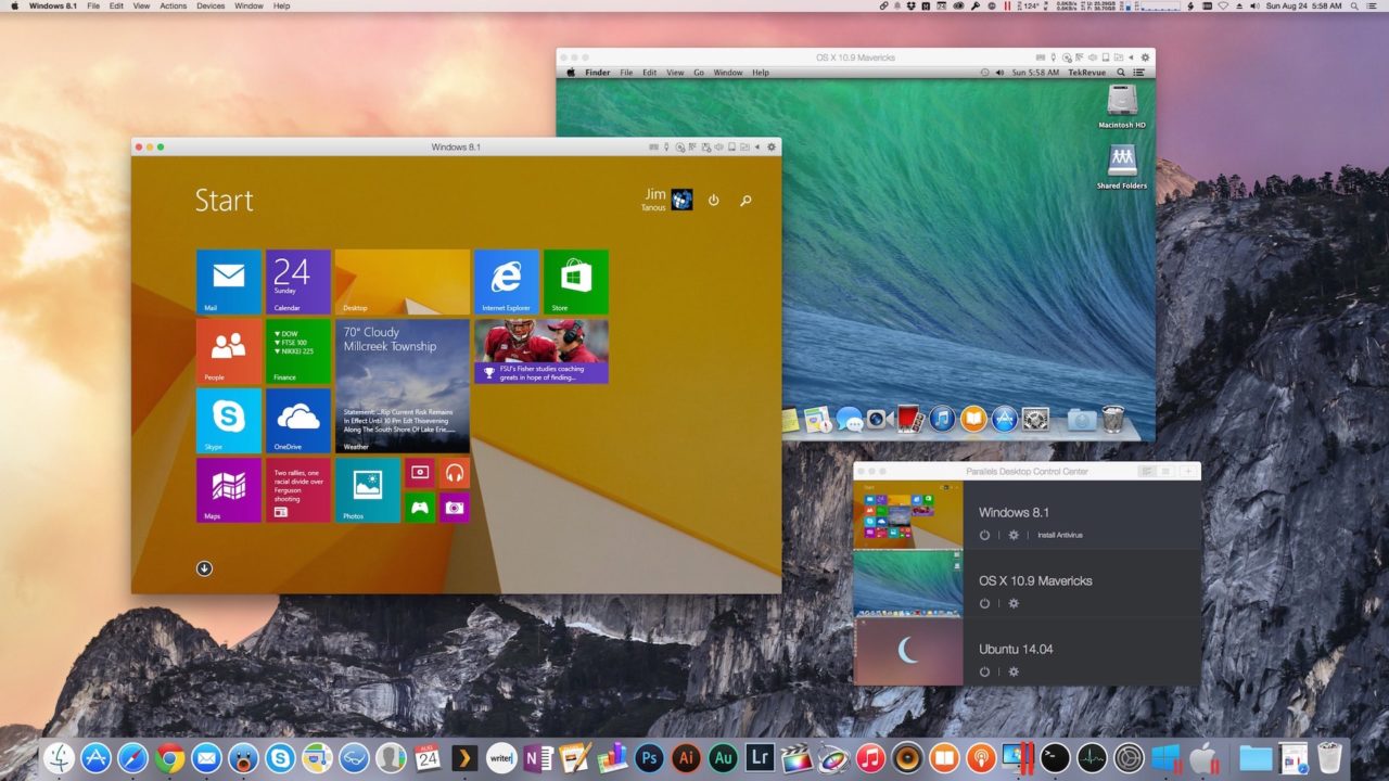 Parallels Desktop 10 Yosemite