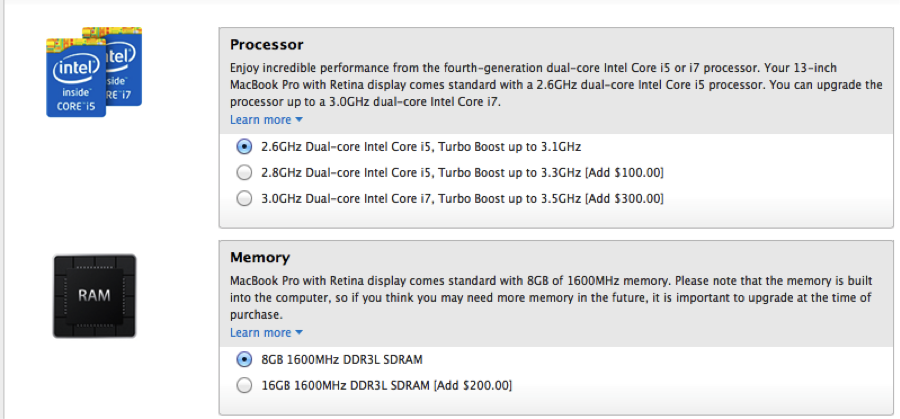 Which Mac upgrades should you get? CPU vs. RAM vs. SSD