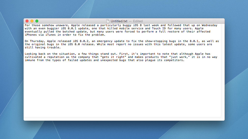 What software can i save rich text format on mac free