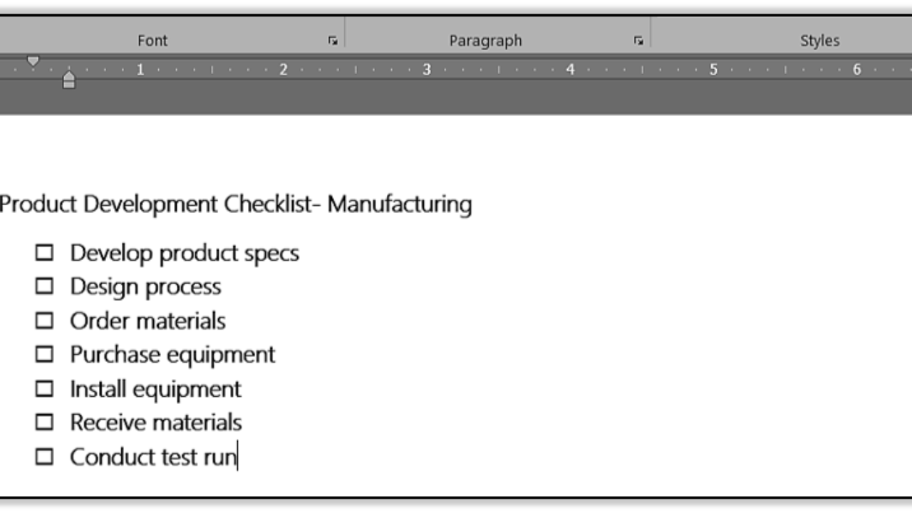 Best Ways to Insert Checkbox in Word Document