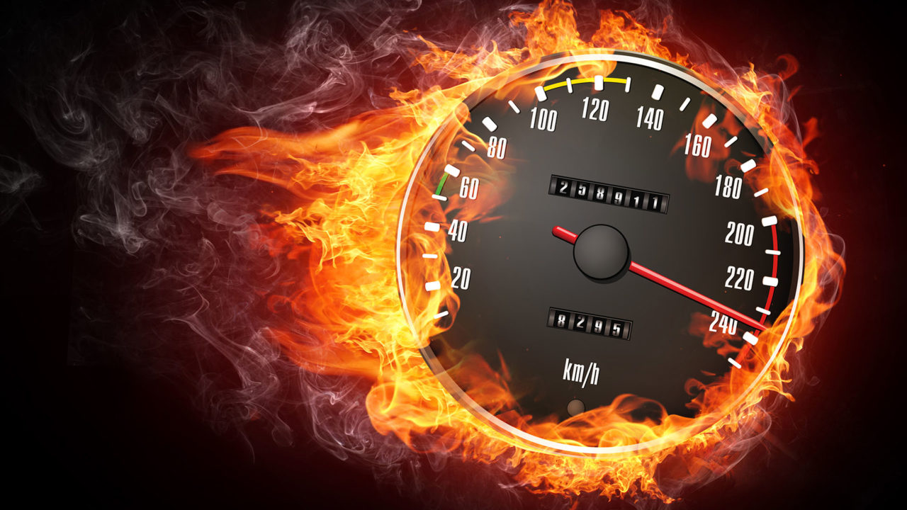 speedometer-blazing-fast