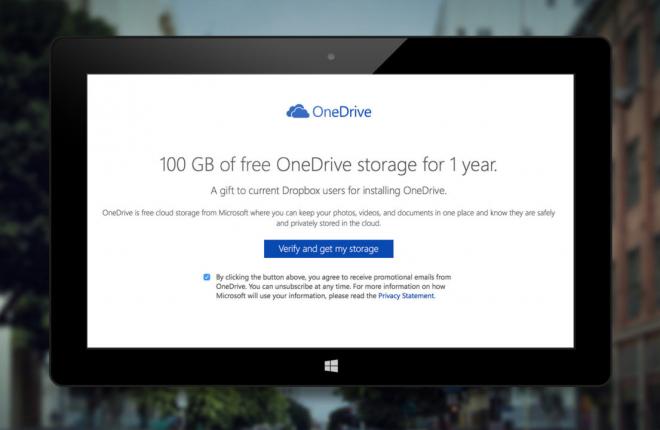 onedrive dropbox free storage