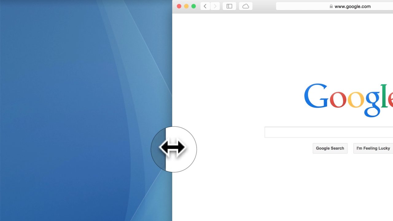 mac os x resize window