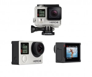 Various Views of GoPro Hero 4 (Image Credit: Amazon)