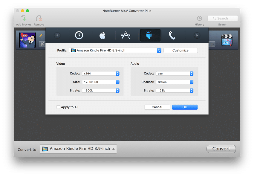 noteburner file conversion