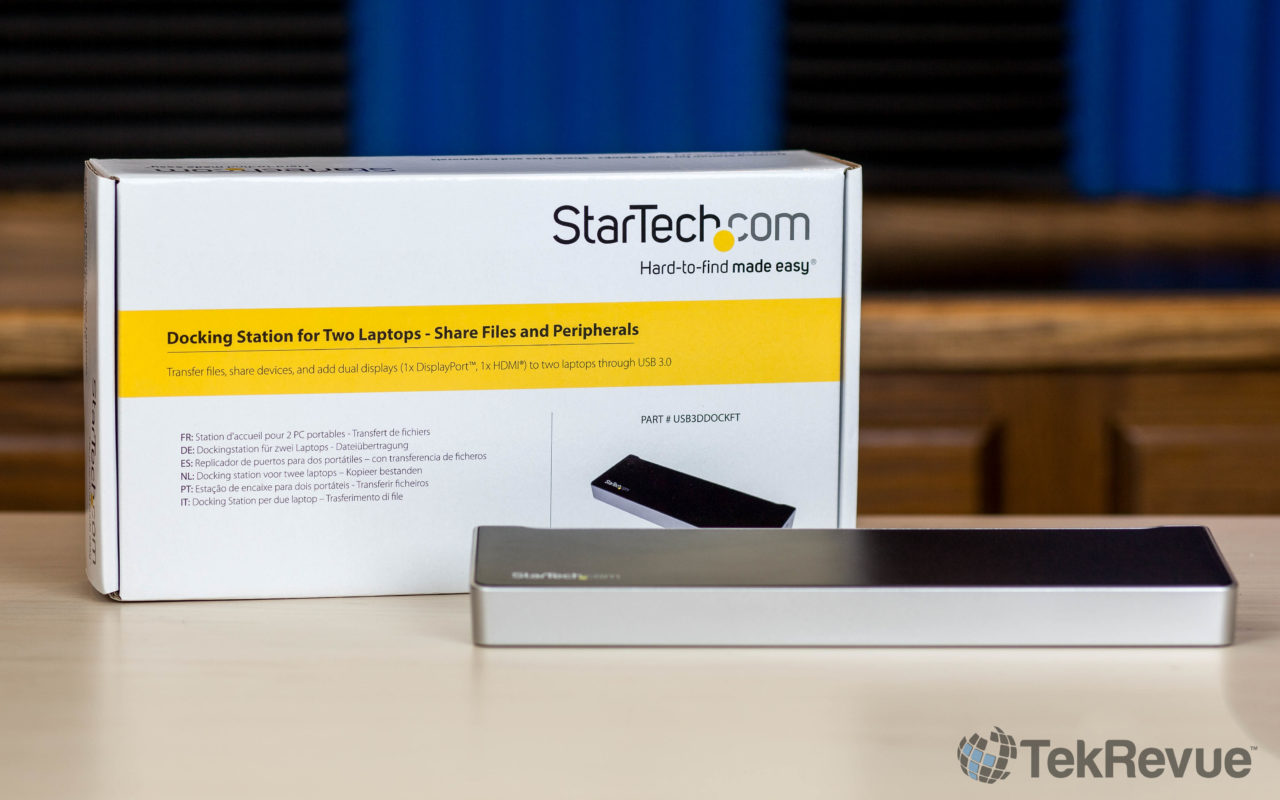 StarTech USB 3.0 Docking Station for Two Laptops