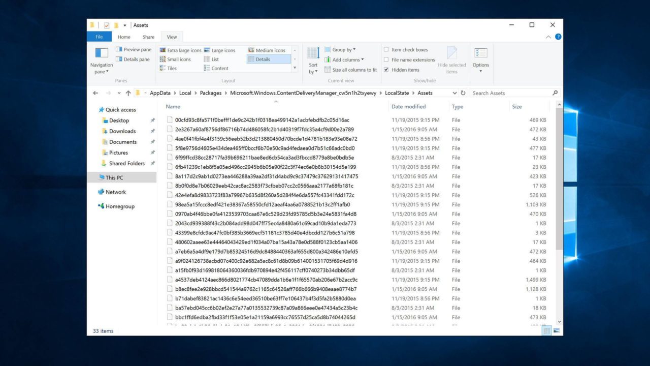 How To Find Windows Spotlight Lock Screen Images In Windows 10